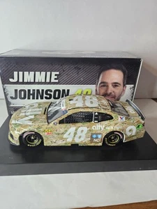 JIMMIE JOHNSON NASCAR DIECAST 2019 #48 ALLY PATRIOTIC CAMO 1/24 SCALE CAMARO ZL1 - Picture 1 of 7