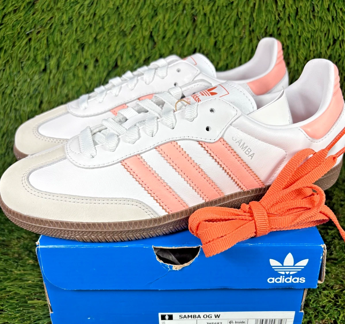 アディダス サンバ ピンクライン 27cm used adidas Samba Pink for sale - eBay