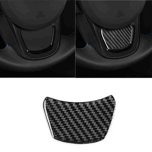 Carbon Fiber Interior Steering Wheel Panel Cover For Toyota GR Supra A90 2019-22 - Picture 1 of 5