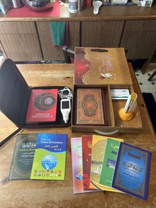 Lote de plumas de lectura del Corán Tajweed codificadas por colores diccionario de viaje milagro la guía - Imagen 1 de 13