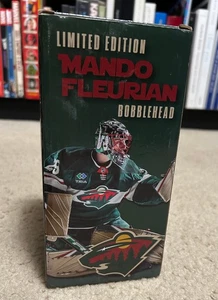 Mando Fleurian Bobblehead Marc Andre Fleury Minnesota Wild Star Wars MN Hockey - Picture 1 of 23