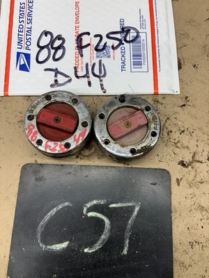 1985 88 91 92 97 Ford F250 Dana 44 HD 4WD LOCKOUT HUB LOCK OUT F350 Lockouts Oem - Image 1 of 4