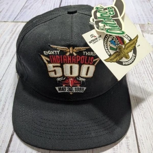 1999 Indianapolis 500 Snapback USA Made Baseball Cap Hat Adjustable Vintage - Picture 1 of 8