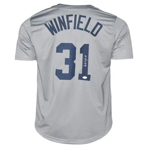 Dave Winfield Signed New York Grey Baseball Jersey (JSA) - Picture 1 of 3