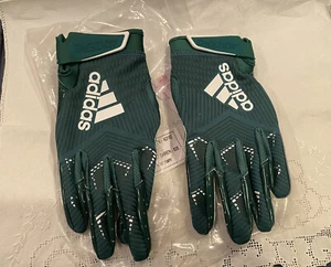 Adidas NY JETS NFL Pro Team Issued Vapor Knit 4.0 Football Gloves BCA Green XL - Picture 1 of 8