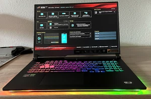 ASUS ROG Strix G713IC Gaming Notebook mit AMD Ryzen 7 und Nvidia RTX - Bild 1 von 7