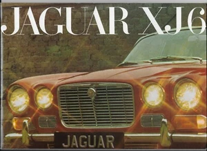1972 Jaguar XJ6 (Series 1) car brochure - Picture 1 of 24