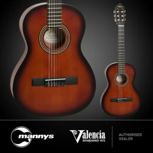 Valencia VC203 3/4 Size Classical Guitar (Classic Sunburst Satin) - Picture 1 of 3
