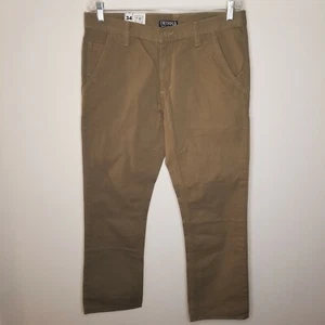NEW Free World Zumies Mens Beige Slim Straight Pants Size 33x29 - Picture 1 of 6