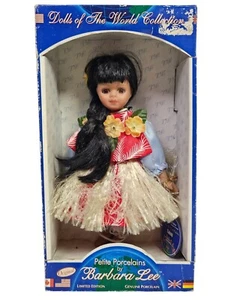 Vintage Dolls of The World Collection Petite Porcelains by Barbara Lee Tahiti - Picture 1 of 8
