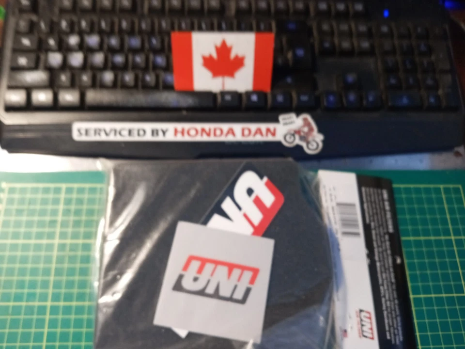 Filtro de aire ultra sellado Honda XL600R Uni NU-4065ST compatible con 1983-1987 600cc Foto 1 de 4