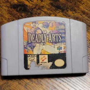 Deadly Arts - Loose - N64 - Bild 1 von 2