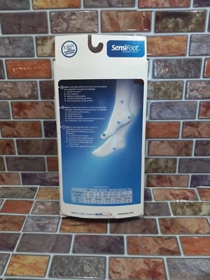 Meia SensiFoot para Diabéticos Conforto e Proteção Branca Média Nova Aberta  - Imagem 1 de 4