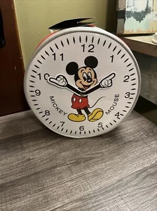 Mickey Mouse Loungefly- Figural Watch Clock Face Mini Backpack - Disney - Picture 1 of 5