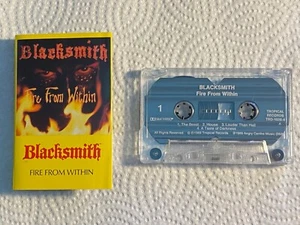 Blacksmith - Fire From Within US Tropical cassette Heavy metal 1988 TESTED - Picture 1 of 1