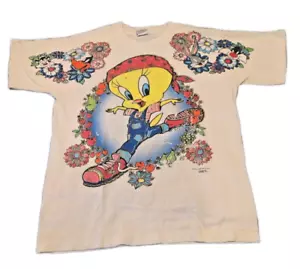 Vintage Warner Bros. 1996 T-shirt Freeze New York Looney Tunes T-Shirt - Picture 1 of 16