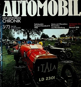 Automobil Magazine March 1973 Achille Varzi Indian Motorcycles Tatra 603 - Picture 1 of 3