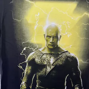 DC Comics Superhero Black Adam Graphic T-Shirt Rock WWE Adult XXXL - Picture 1 of 5