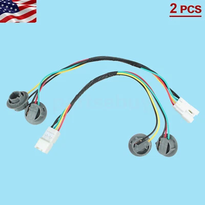 2Pcs Taillight Socket Wire Harness Rear for Kia Forte 2009 2010 2011 2012 2013 - Image 1 of 4