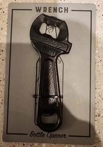 C R Gibson Black Wrench Bottle Opener - New in Original Packaging  - Picture 1 of 2