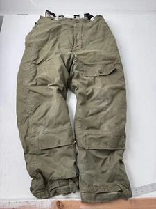Vintage Men US ARMY Air Forces Military Type A-10 Pants Pilot Flying WW2 Size 34 - Picture 1 of 11