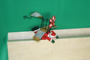 vintage anamated santa plane propella turns & wings flap - Picture 1 of 2