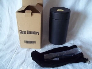 Custodia humidor sigaro legno di cedro per 12-16, portatile in pelle scozzese - Foto 1 di 7