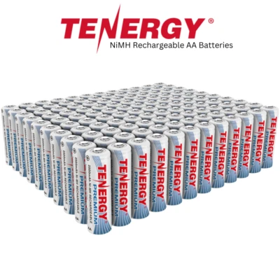 Lote de pilas recargables Tenergy Premium AA 2500mAh alta capacidad NiMH celda AA Foto 1 de 4