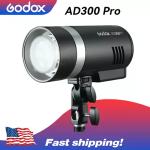 Godox AD300Pro 2.4G TTL HSS Pocket Outdoor Li-ion Battery Flash Speedlite USA - Picture 1 of 19