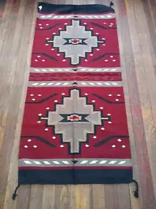 Southwest Design Handwoven Wool Rug; 4' x 6'; W4x6-211 - Picture 1 of 1