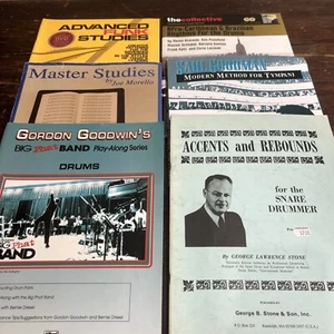 Advanced Funk Studies Plus 5 Other Drumming Drum Books Music Learn To Play - Picture 1 of 9