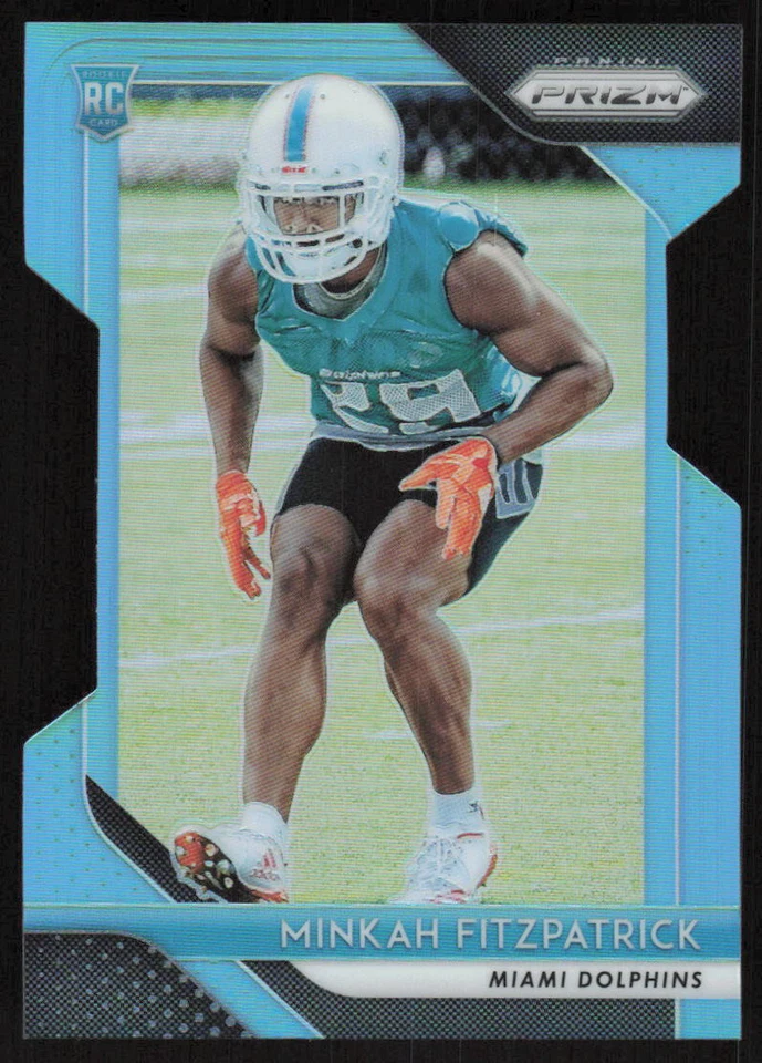 2018 Panini Prizm Light Blue Rookie #243 Minkah Fitzpatrick /199 Miami Dolphins - Image 1 of 2