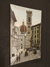 Bellissima Cartolina Firenze 1909