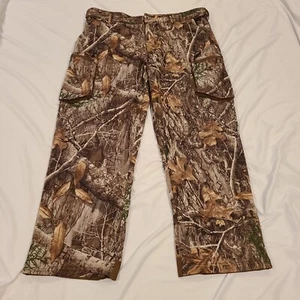 Realtree Edge Camo Hunting Pants Mens 2XL New Scent Factor Coffee Liqueur 2XG - Picture 1 of 12
