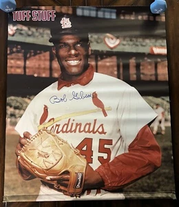 BOB GIBSON Signed Autographed Large Canvas Wall Art 32" X 38" - Picture 1 of 2