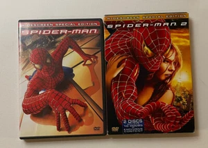 Spiderman DVD Special Edition & Spiderman 2 DVD Special Edition, 2 Disc Sets - Picture 1 of 12