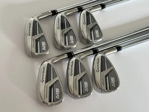 TAYLORMADE M5 IRONS 5-PW STIFF FLEX STEEL SHAFTS - Picture 1 of 6