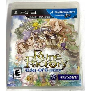 PlayStation 3 Rune Factory Tides of Destiny With Manual - Picture 1 of 3