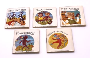 Oldtimer 1962 Mt. Hawley Miniatur Bücher Konvolut 5 Märchen Kinderreime - Bild 1 von 3