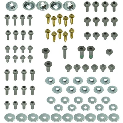 KIT COMPLETO DE PERNOS DE PLÁSTICO PARA SUBCHASIS KTM SX XC MXC EXC 125 250 300 350 450 500 Foto 1 de 4