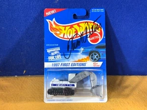 F10-25 RUOTE CALDE 1997 PRIME EDIZIONI - ESCAVATORE/AUTOGRAFATO - #512 - NUOVO CON SCATOLA - Foto 1 di 12