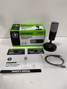 Mackie EleMent Series Chromium USB Condenser Microphone - (EM-CHROMIUM) - Open B - Picture 1 of 5