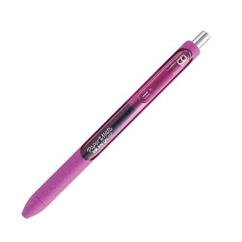 Paper Mate InkJoy Gel Pens Retractable Smooth 0.7mm Berry Pink Office School — 第 1/1 张图片