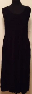 Croft & Barrow Maxikleid Damen Medium Oberteil Taschen Farbe Schwarz - Bild 1 von 3