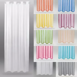 Ösenschal Noella Transparent Voile Gardine Vorhang Dekoschal Ösen Schal Deko - Bild 1 von 15