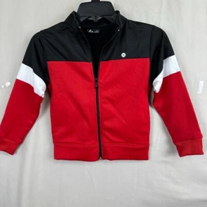RBX Childs Jacket Size 5-6 Red and Black Zippered Polyester Knit Warm - Picture 1 of 9