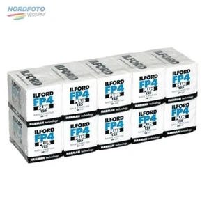ILFORD FP4 Plus 125 film noir et blanc, 135-36, 10 pièces - Photo 1/1