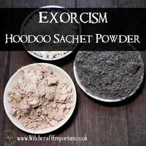 ~Exorcism~Hoodoo Sachet Powder:(Banish negative people/entities)Wicca,Magic~50ml - Picture 1 of 2