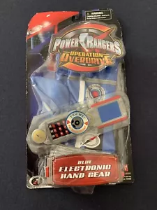 Power Rangers Operation Overdrive blau elektronische Handausrüstung Handschuhe Morpher - Bild 1 von 6