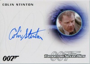 James Bond Archives 2015 40th Ann. Autograph Card A239 Colin Stinton